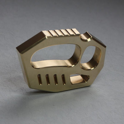 Two Finger Solid Brass Knuckle Duster